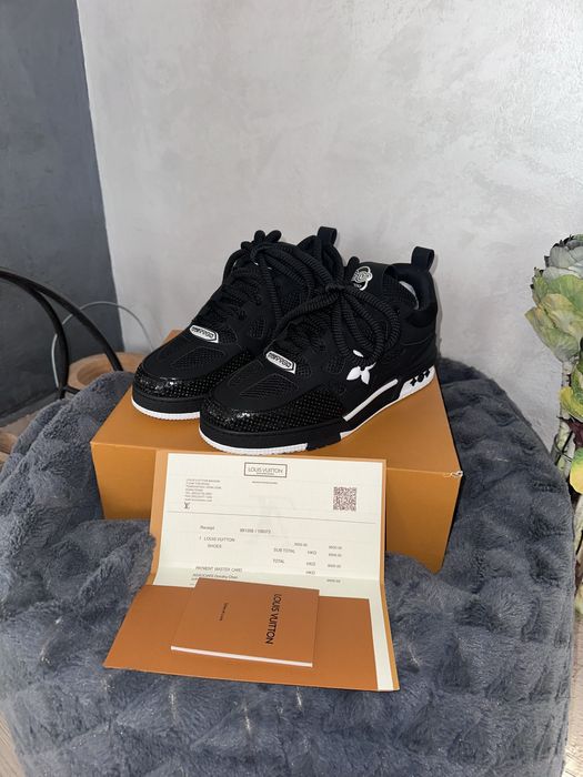 Louis Vuitton LV Skate Sneakers Black White