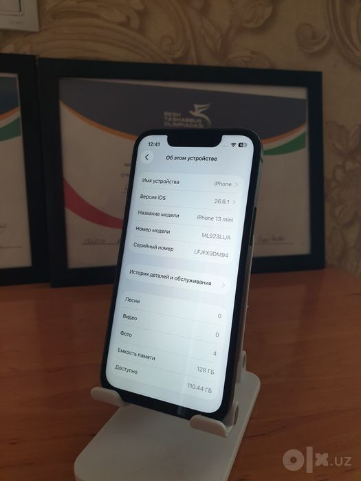 iPhone 13 Mini 128Gb feysi bor