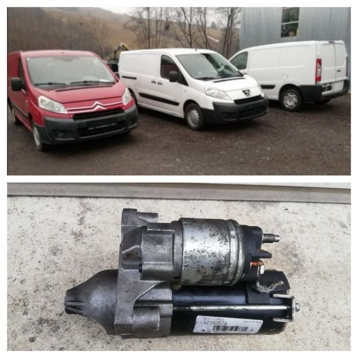 Electromotor peugeot expert citroen jumpy fiat scudo 1.6 hdi 90 cp 9hu