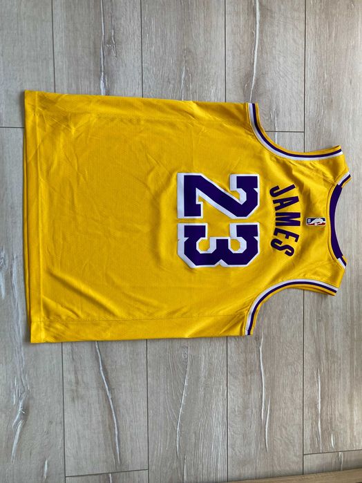 NBA Nike LA Lakers LeBron James Найк баскетболен потник размер L