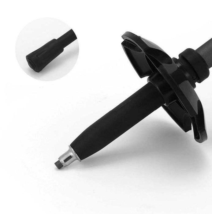 Exponent трекинговые палочки с пробковой ручкой металлические клипсы