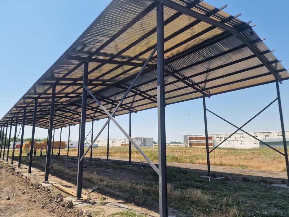 Soproane saivane fanare pe structura metalica hale metalice