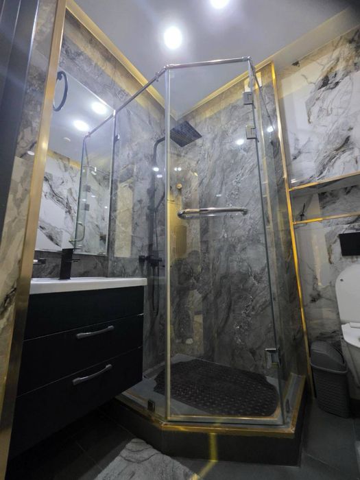 1-комнатная квартира ЖК NRG Oybek 35 м² Hi-Tech ремонт мебель