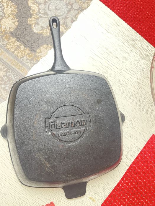 Скворода гриль, чугунь