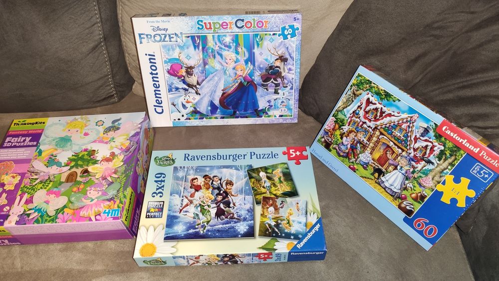 9 пъзела (един 3D) за 40 лв!!!