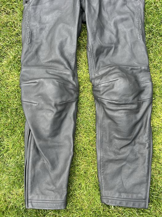 Pantaloni moto piele naturala marimea L