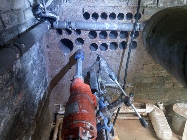 Beton teshish kesish