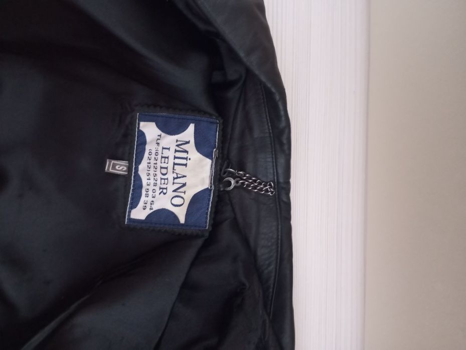 Пиджак кожанный.  Весна-осень