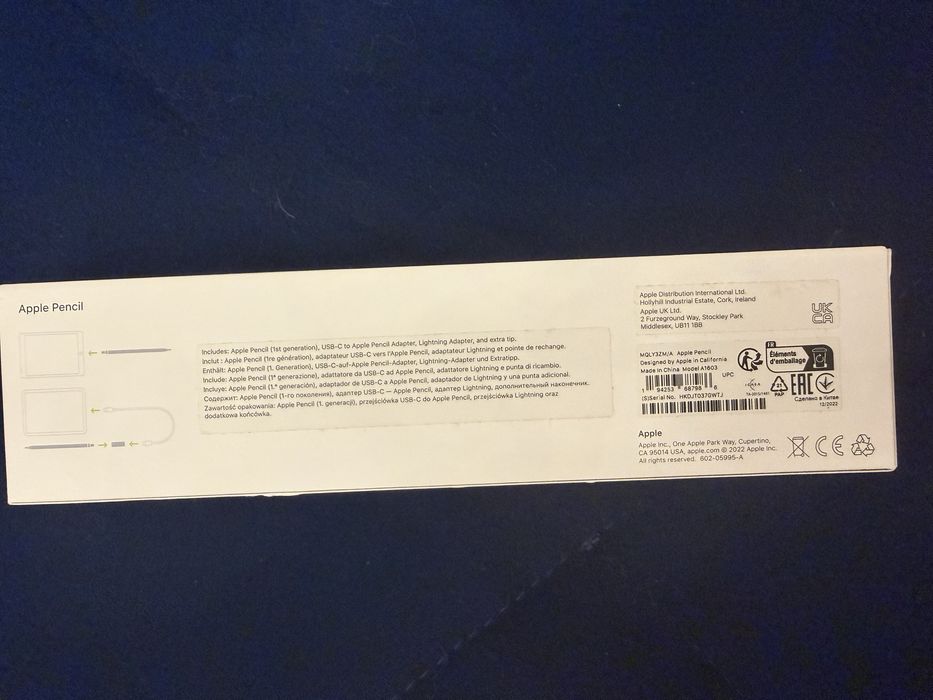 Apple Pencil 1-во поколение (2022) MQLY3ZM/A