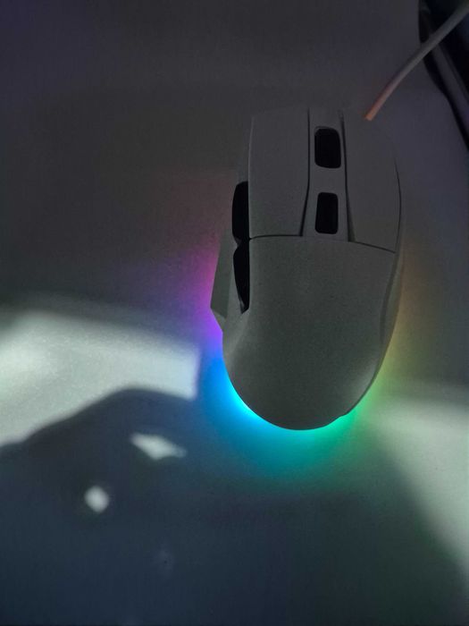 Mouse Gaming Wireless KLIM Blaze X White, 12000 DPI, Dock