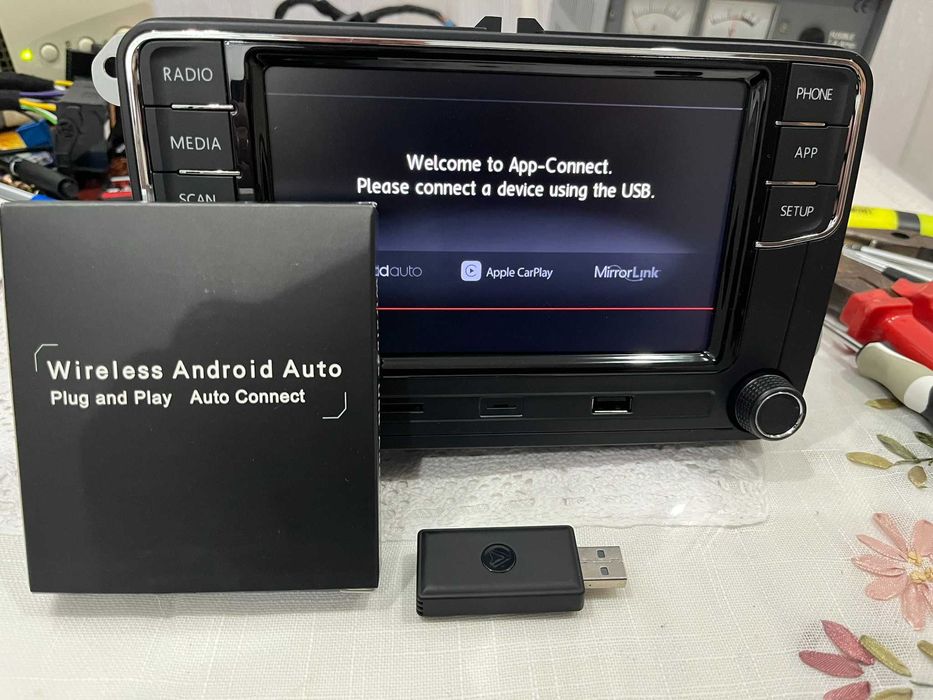 RCD 440 pro vw-Apple CarPlay-Android auto-model Mib2-Rns 510