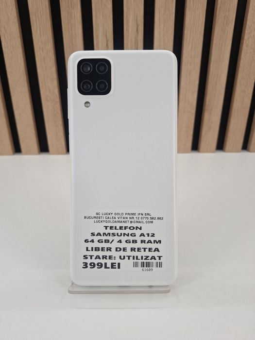 Samsung A12 / 64GB / 4GB RAM / #61609