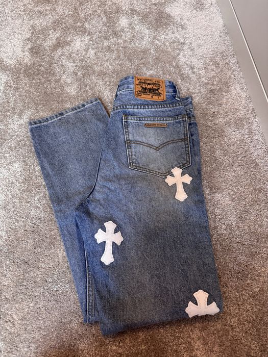 Дънки Chrome Hearts