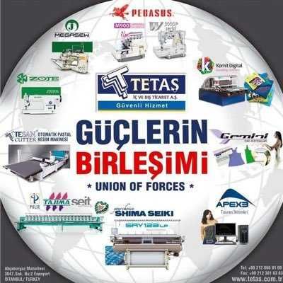 TETAŞ - Вышивальные машины для малого, среднего бизнеса и предприятий.