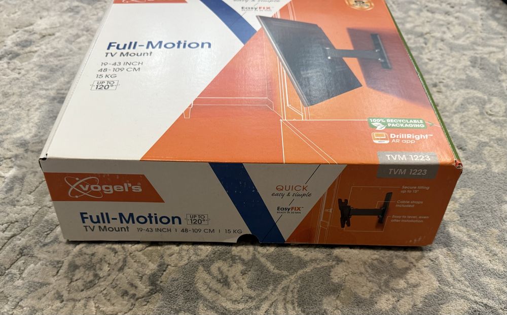 TV Стойка VOGELS TVM 1223 QUICK ЧЕРЕН