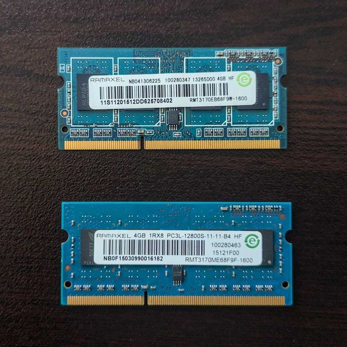 4GB DDR3 SODIMM модули RAM памет за лаптопи