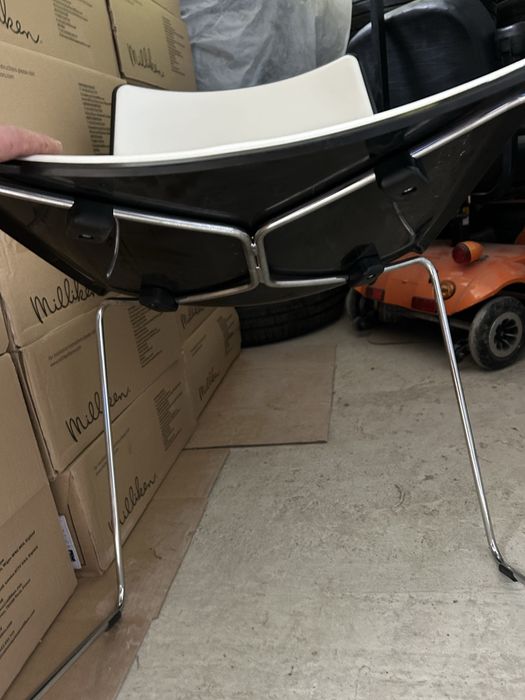 Scaun cadru metalic inox scaun vizitator birou sedinta conferinta