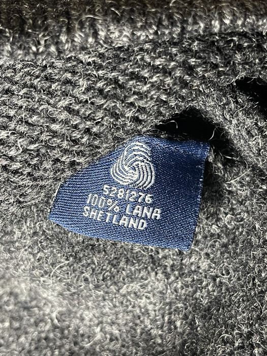 Kappa - Италианска 100% Шетланд Вълна жилетка / L