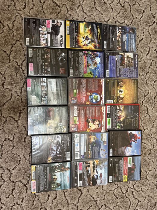 18 Filme DVD cu subtitrare in romana.