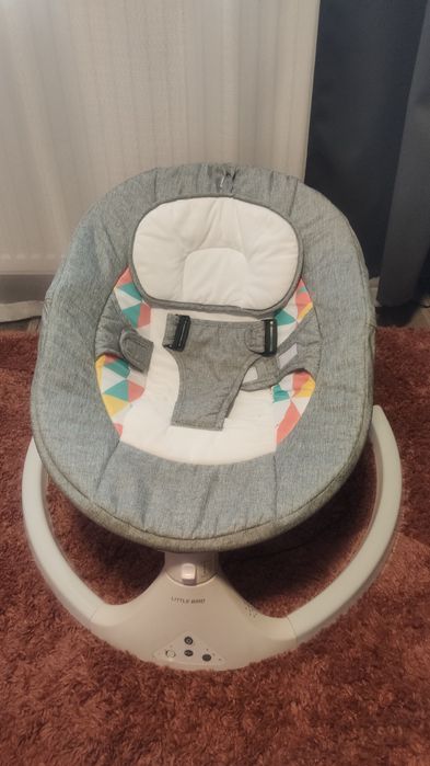 Vand leagan electric pentru bebelusi EvoSmart BB06, multifunctional ,