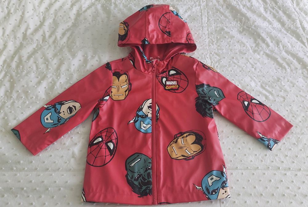 Детско гумирано пролетно-есенно яке Marvel 92