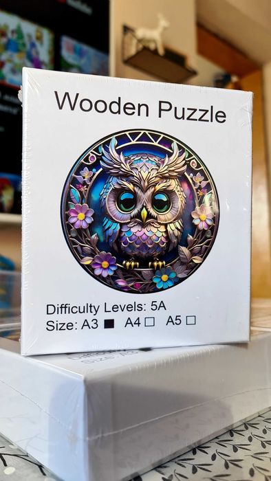 Дървен пъзел голям, различни видове НАМАЛЕНИ