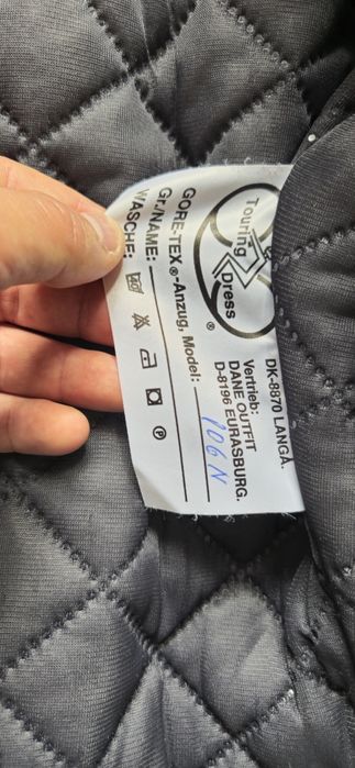 Costum pantaloni + Jacheta protectiva impermeabila Dane turing motocic