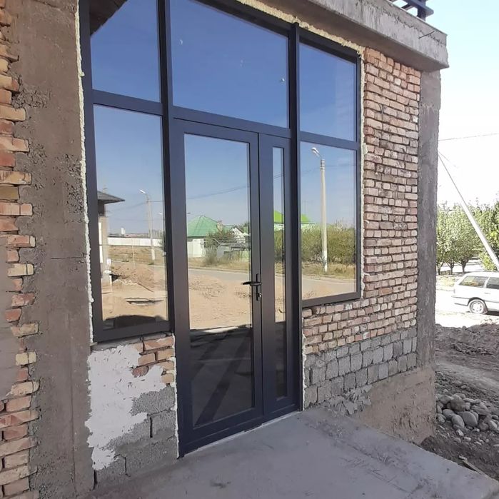 Пластиковые окна двери витражи