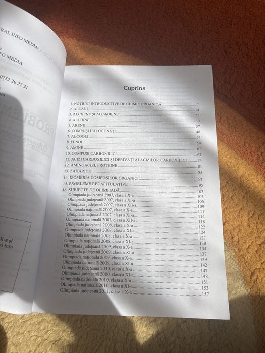 culegere probleme de chimie (clasa 10 si 11)