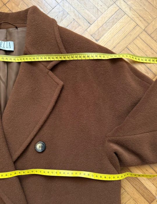 Palton 95% lana virgina, 5% casmir