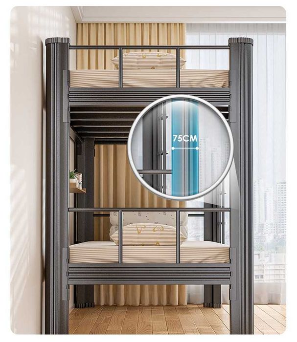 двухъярусная кровать / металлическая кровать / кровать для общежития