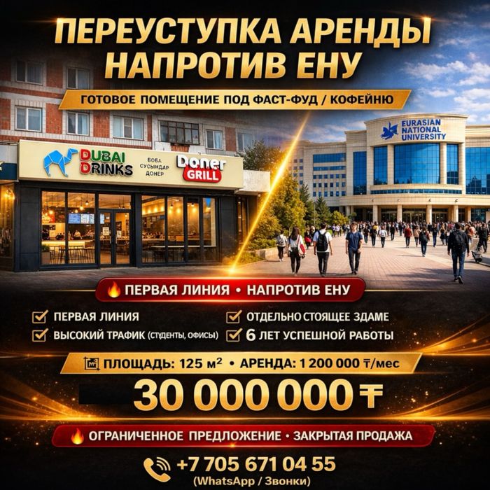 Продается ТОП ЛОКАЦИЯ номер один  НАПРОТИВ ЕНУ