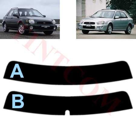 Subaru Impreza (5 врати, комби,00 - 05) - Фолио за тониране на стъкла