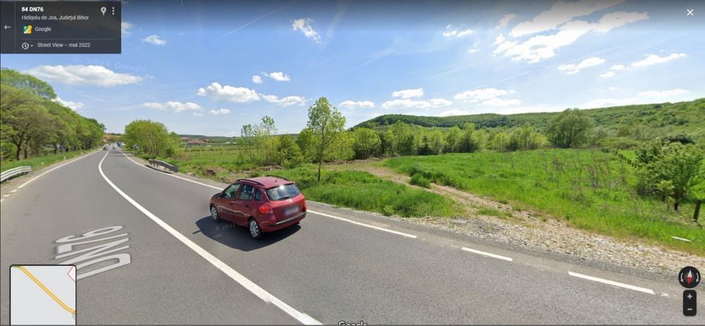 Teren intravilan de vanzare Hidiselu de Sus 1000 metri