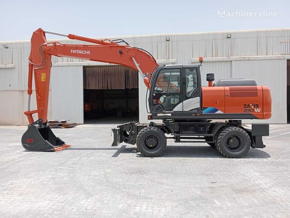 Колёсный экскаватор HITACHI ZX210-5A (Япония)