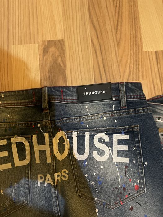 Blugi redhouse albastrii (marimea L,XL)
