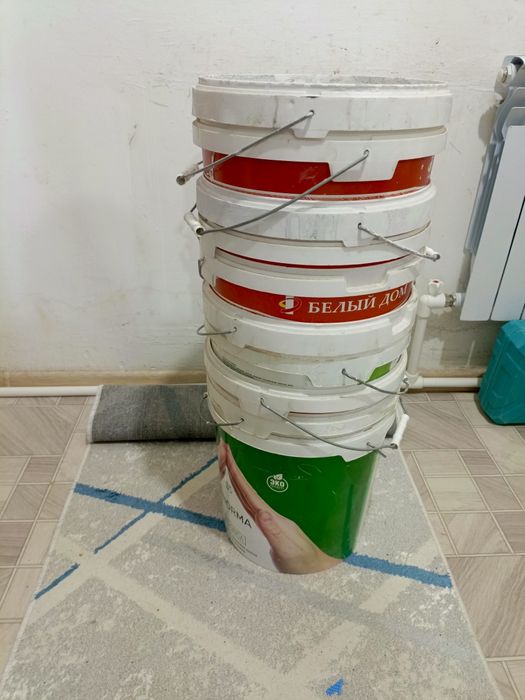 Стройка га эмульсия шелектер сатылады мын тенгеден штугы 10 шт шелек б