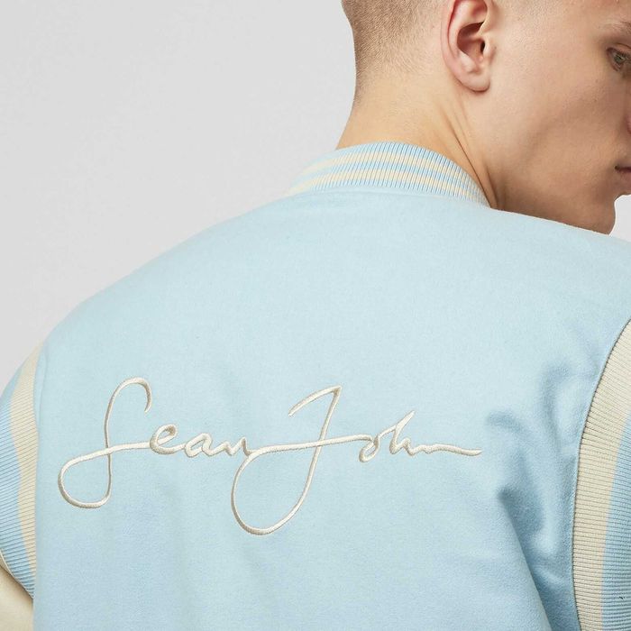 Sean John SJ Script Logo College Jacket ОРИГИНАЛНО мъжко яке XL