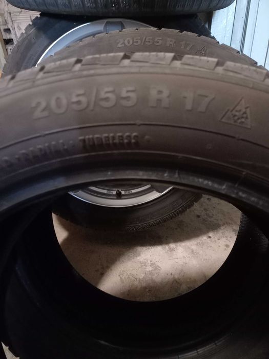 205 55 17 зимни MICHELIN,CONTINENTAL
