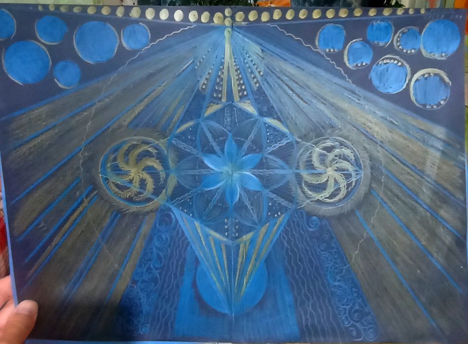 Загляни в свое подсознание.Энергетическая картина.Sensetiv. paint.