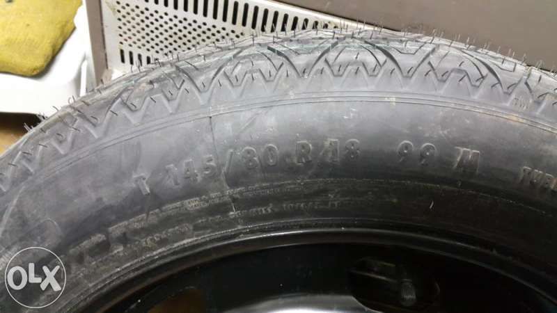 резервна гума патерица 16, 17, 18цола за фолксваген тигуан tiguan