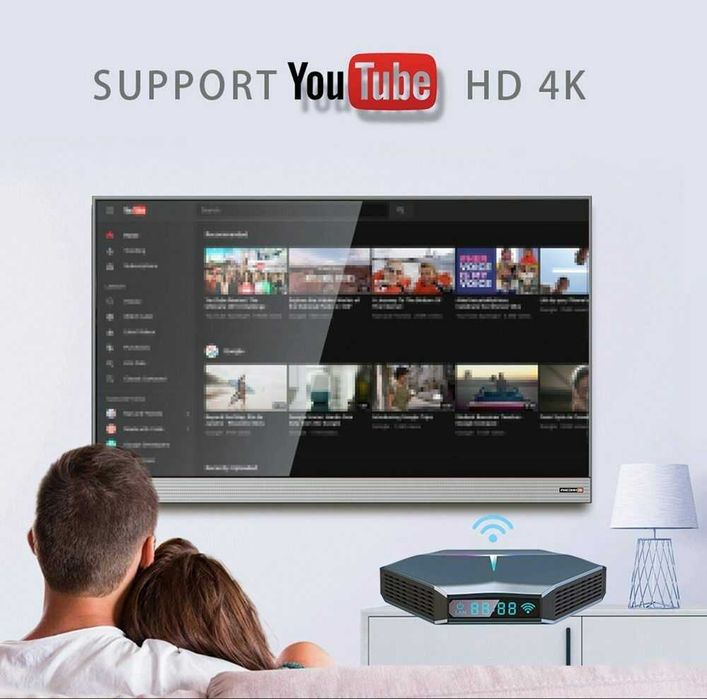 Тв Бокс A95X F4 Tv Box A95X F4 and.10 4/32 Amlogic S905X4 5Ghz Dual WF