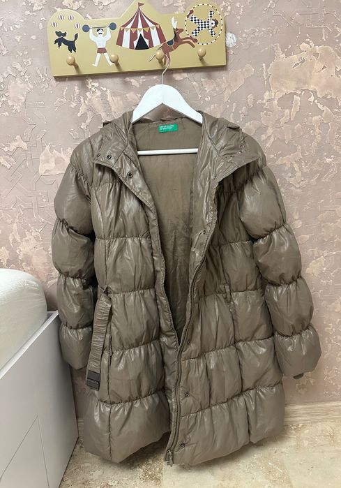 Детско зимно яке Benetton размер 140/ за 11-12г.