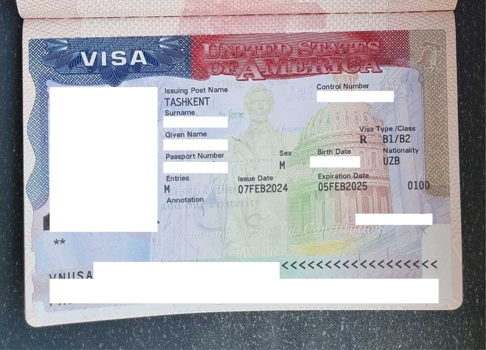 Визовая поддержка в США / Amerikaga viza olishda professional yordam