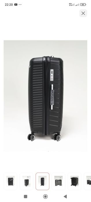 Черный чемодан большой