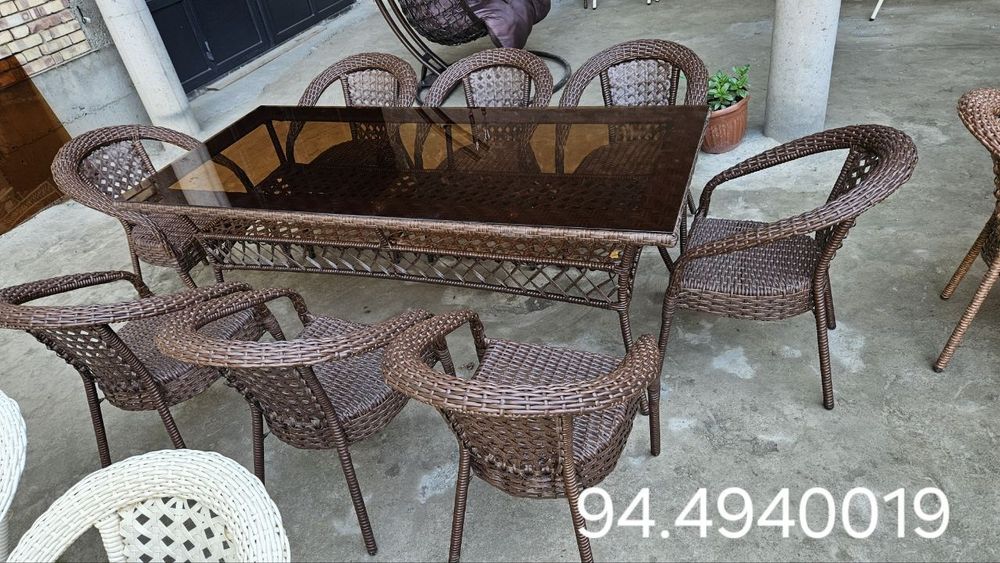 Rotan stol stullari eng arzon narxda