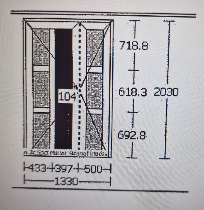 Usa termopan veka cu deschidere ambele parti