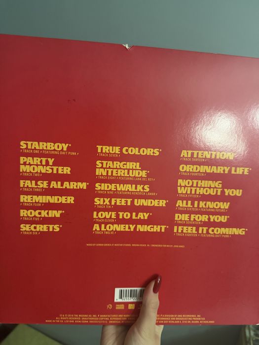 Виниловая пластинка The Weeknd