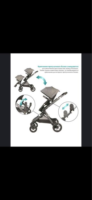 Коляска для двойняшек или погодок