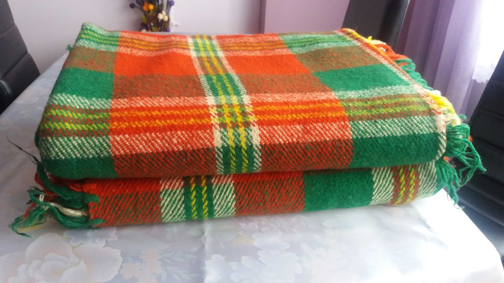 Родопски одеала, нови, автентични, ръчна направа от чиста вълна